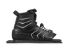 Radar 2023 - Vector Boot - Black / Silver - Front Feather Frame - Water Ski Boot