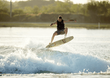 Load image into Gallery viewer, RONIX WAKESURF 2023 - Element Core - Blunt Nose Skimmer - Paulownia / Sunset