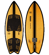Load image into Gallery viewer, RONIX WAKESURF 2025 - Koal Classic - Fish - Glossy Black / Bamboo