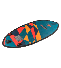 Load image into Gallery viewer, RONIX WAKESURF - STANDARD CORE - SKIMMER (2024) - Teal / Red / Orange
