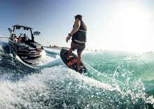 Load image into Gallery viewer, RONIX WAKESURF - STANDARD CORE - SKIMMER (2024) - Teal / Red / Orange