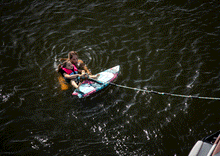 Load image into Gallery viewer, Ronix August - Girl's CGA Life Vest - Sky Blue / Pink / Purple - Yth (50-90lbs)