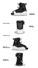 Load image into Gallery viewer, RONIX WOMENS BOOTS 2023 - Halo - Stage 2 - Pearl White / Marble
