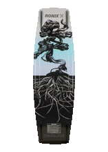 Load image into Gallery viewer, RONIX WAKEBOARDS - SUPREME - AIR CORE 3 (2024) - Glossy Black / Matte Haze