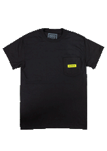 Load image into Gallery viewer, RONIX - MEGACORP - Pocket T-Shirt (2024) - Black / Yellow