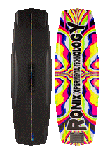 Load image into Gallery viewer, RONIX WAKEBOARDS 2025 - RXT - Blackout Technology - Charcoal / Kaleidoscope
