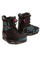 Load image into Gallery viewer, RONIX BOOTS 2025 - Rise - Intuition - Black / Teal / Pink
