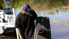 Load image into Gallery viewer, RONIX WAKEBOARDS 2025 - RXT - Blackout Technology - Charcoal / Kaleidoscope