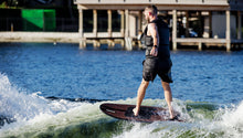 Load image into Gallery viewer, RONIX WAKESURF 2025 - Koal Classic - Wave King Skimmer - Walnut / Black / Gold