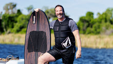 Load image into Gallery viewer, RONIX WAKESURF 2025 - Koal Classic - Wave King Skimmer - Walnut / Black / Gold