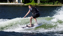 Load image into Gallery viewer, RONIX WAKESURF 2025 - Flyweight - Wave King Surfer - White / Black / Gold