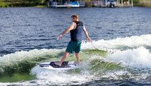 Load image into Gallery viewer, RONIX WAKESURF 2025 - Flyweight - Wave King Surfer - White / Black / Gold