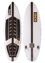 Load image into Gallery viewer, RONIX WAKESURF 2025 - Flyweight - Wave King Surfer - White / Black / Gold