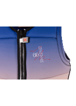 Load image into Gallery viewer, Ronix Coral - Women's CE Approved Impact Vest - White / Blue Fade