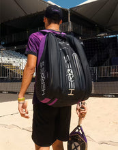 Load image into Gallery viewer, HEROES - PADEL BAG - THUNDER REBEL PADEL BAG - Black - Purple