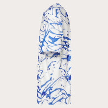 Load image into Gallery viewer, Oakley T-Shirt All Wave Sun Tee (wave print blue/white)