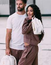 Load image into Gallery viewer, HEROES - WASH BAG - ATLAS - CREAM GOLD