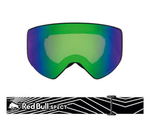 Load image into Gallery viewer, Red Bull Spect Eyewear Snow Goggle JAM-02 / Rose Lens with Green mirror