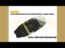 Load and play video in Gallery viewer, RONIX WAKESURF 2023 - Koal Surface - Crossover - Mineral Print / Green