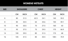 Load image into Gallery viewer, FOLLOW WOMENS ATLANTIS FZ WETTY TOP - BLACK