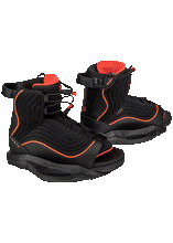 Load image into Gallery viewer, RONIX WOMENS BOOTS - Luxe - Stage 1 - Black / Coral