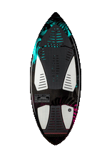 Load image into Gallery viewer, RONIX WAKESURF - WOMEN'S CARBON AIR CORE 3 - SKIMMER (2024) - Black / Mint / Coral