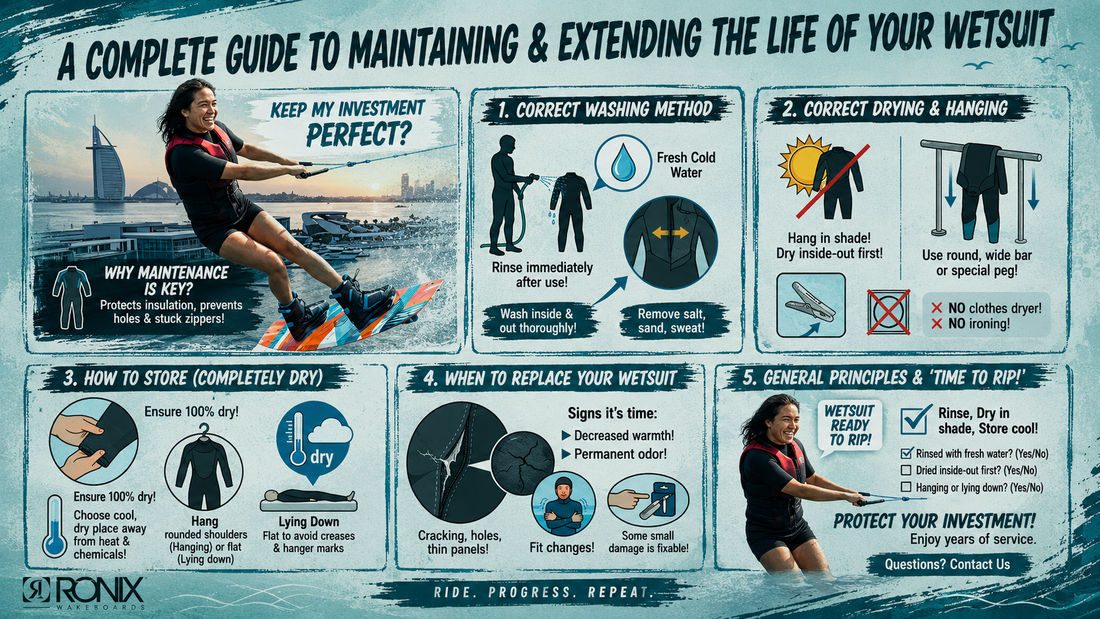 How to maintain of your wetsuit