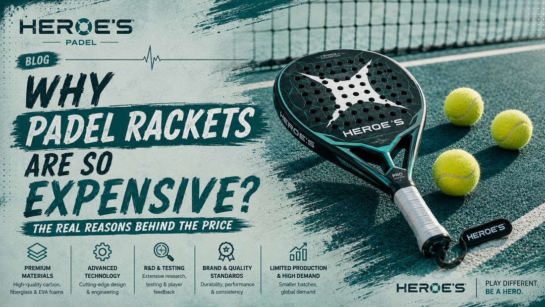 Why are paddle rackets so expensive? (How to save money on buying)