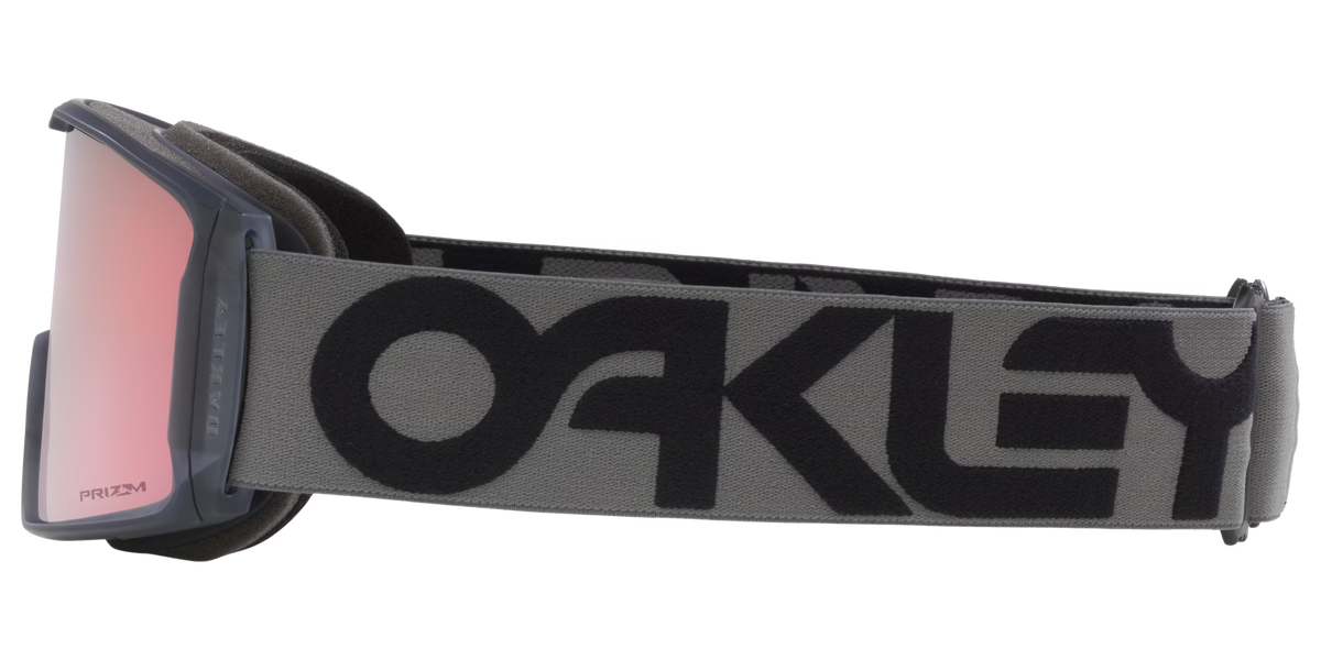 Oakley Goggles - Line Miner™ Prizm rose gold iridium Lenses,  matte forged iron Strap