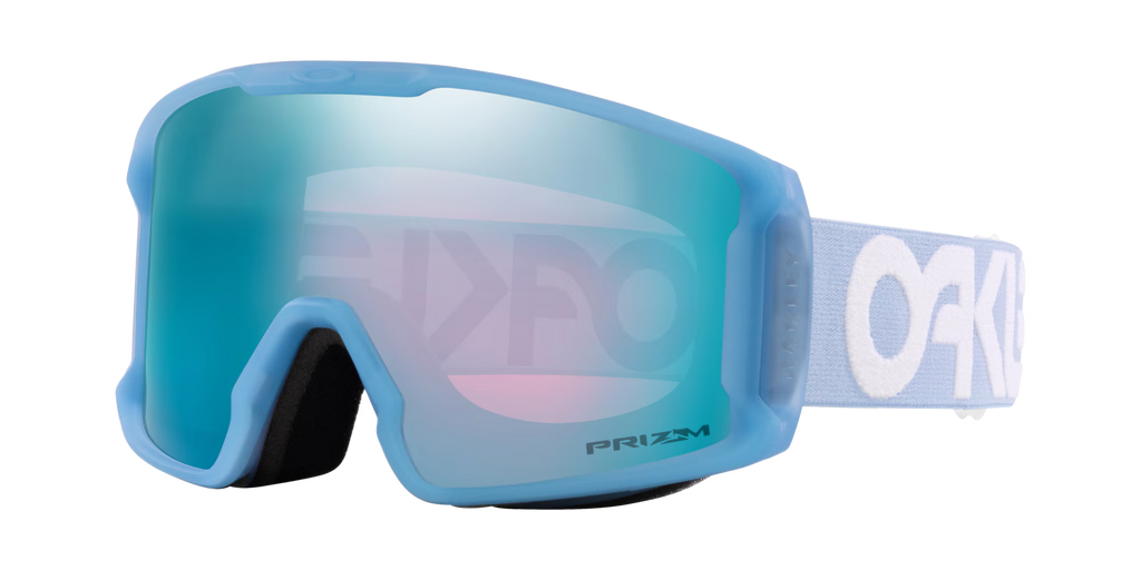 Oakley Goggles - Line Miner™ Prizm snow sapphire iridium Lenses,  matte navy Strap