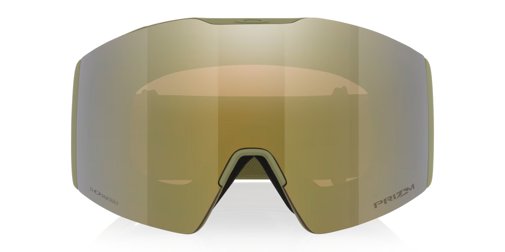 Oakley Goggles - Fall Line Prizm sage gold iridium Lenses,  fern Strap