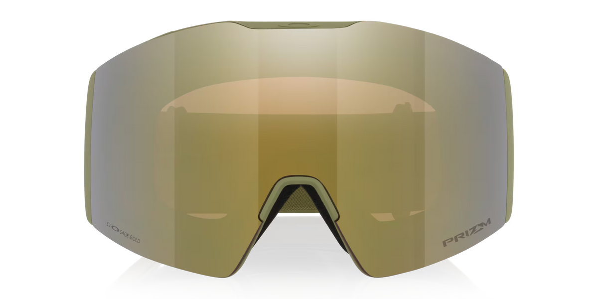 Oakley Goggles - Fall Line Prizm sage gold iridium Lenses,  fern Strap