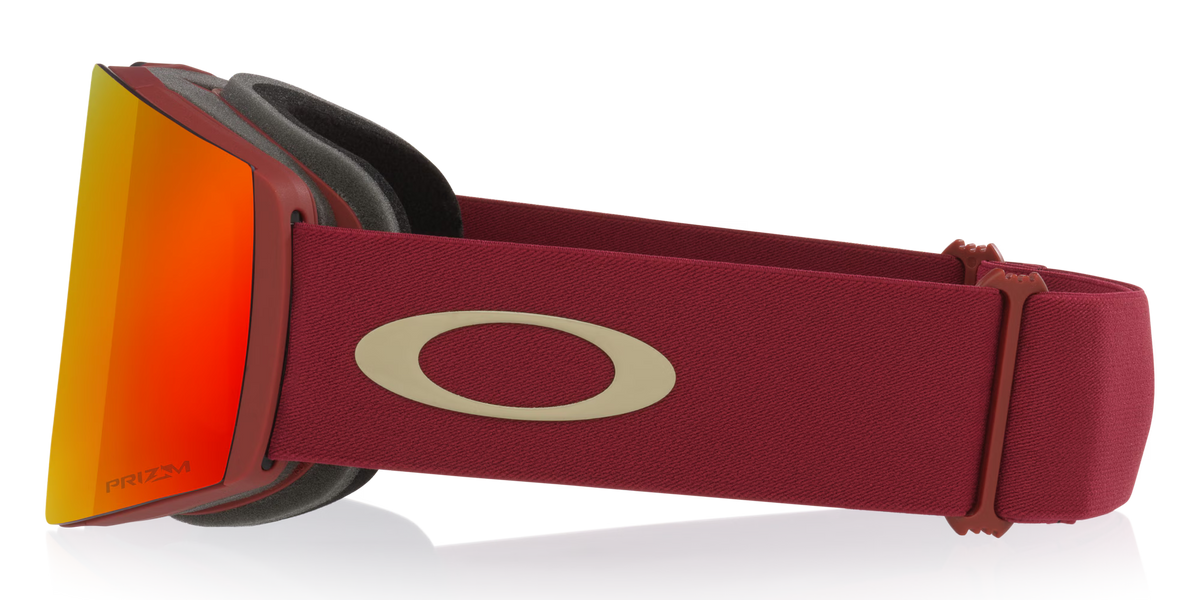 Oakley Goggles - Fall Line Prizm snow torch iridium Lenses,  iron red Strap