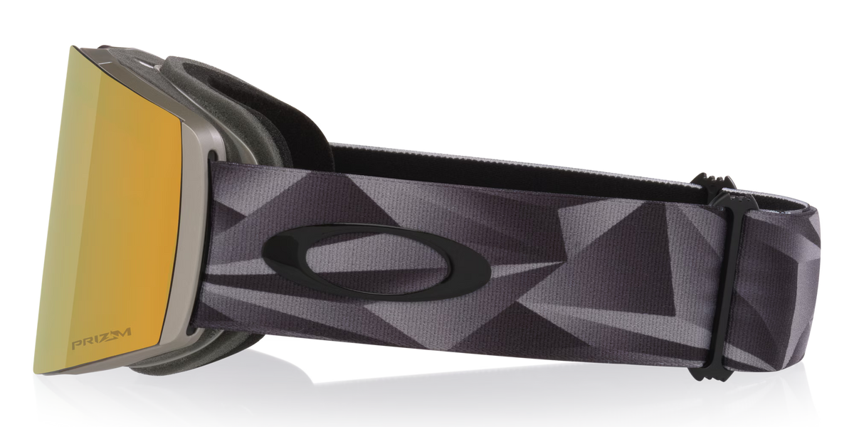 Oakley Goggles - Fall Line Prizm snow 24k iridium Lenses,  titanium Strap
