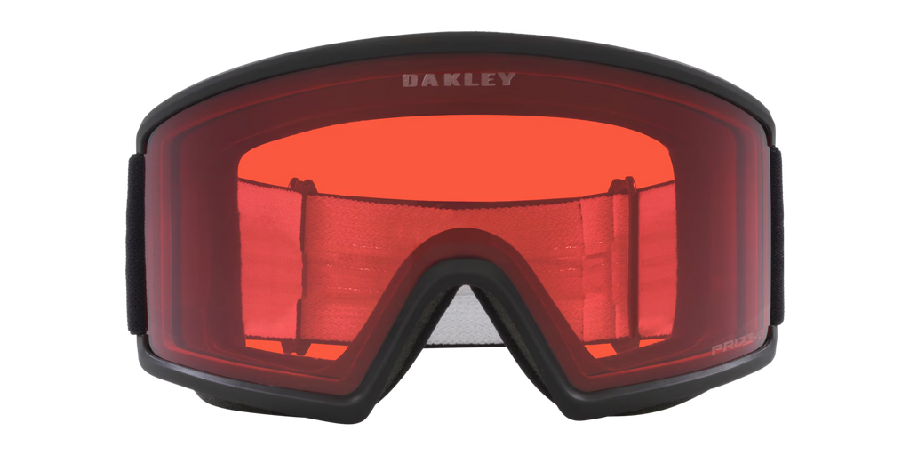 Oakley Goggles - Target Line Prizm snow rose  Lenses,  matte black  Strap