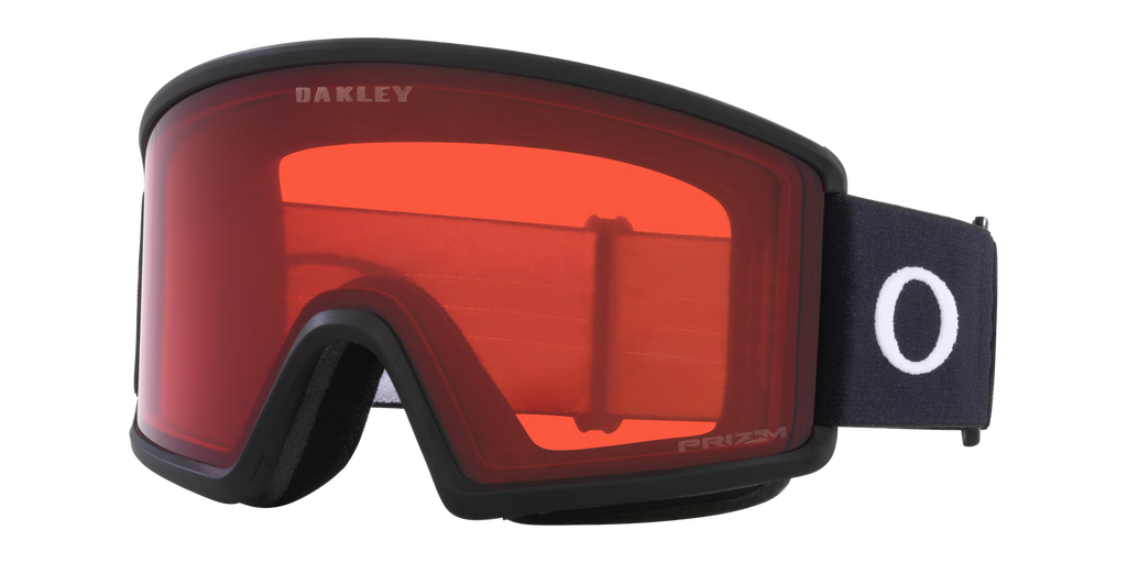 Oakley Goggles - Target Line Prizm snow rose  Lenses,  matte black  Strap