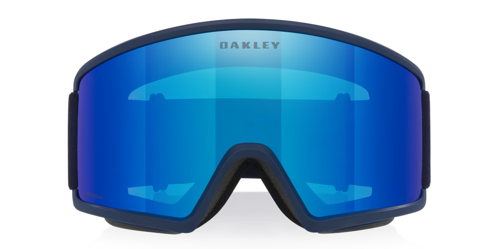 Oakley Goggles - Target Line Black ice iridium Lenses,  Abyss Strap