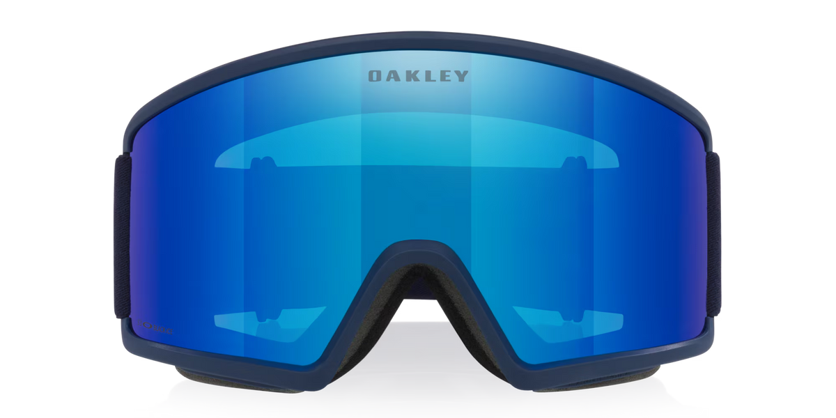 Oakley Goggles - Target Line Black ice iridium Lenses,  Abyss Strap