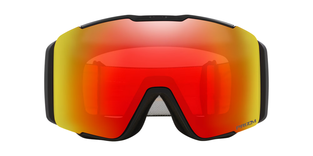 Oakley Goggles - Line Miner Pro Prizm snow torch iridium Lenses,  matte black Strap