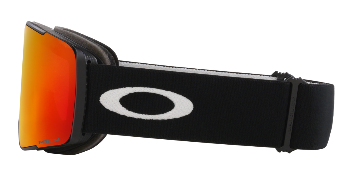 Oakley Goggles - Line Miner Pro Prizm snow torch iridium Lenses,  matte black Strap