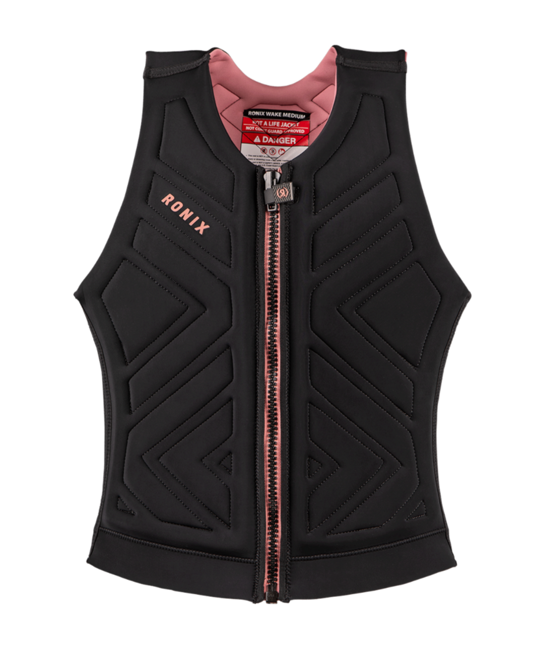 Ronix Moon Stone - Impact Vest - Black / Rose Gold (2025)