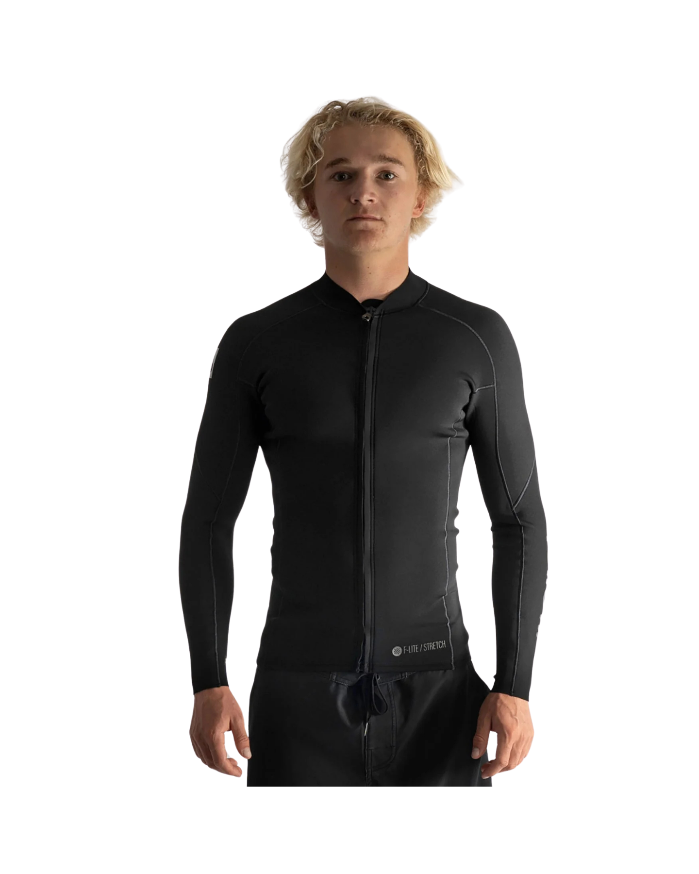 FOLLOW PRO FZ 1MM WETTY TOP - BLACK