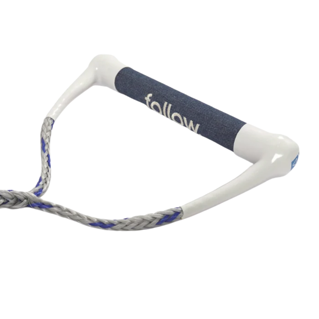 Follow Wake surf Ropes - Surf 2 Up Package Grey/Blue