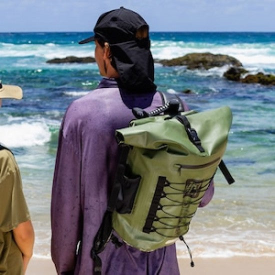 Jetpilot Venture 50L waterproof bag - sage
