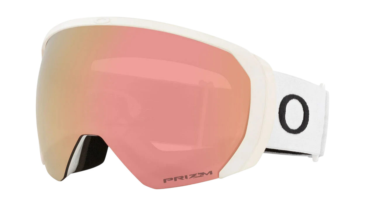 Oakley Goggles - FLIGHT PATH MATTE WHITE WPRIZM ROSE GOLD