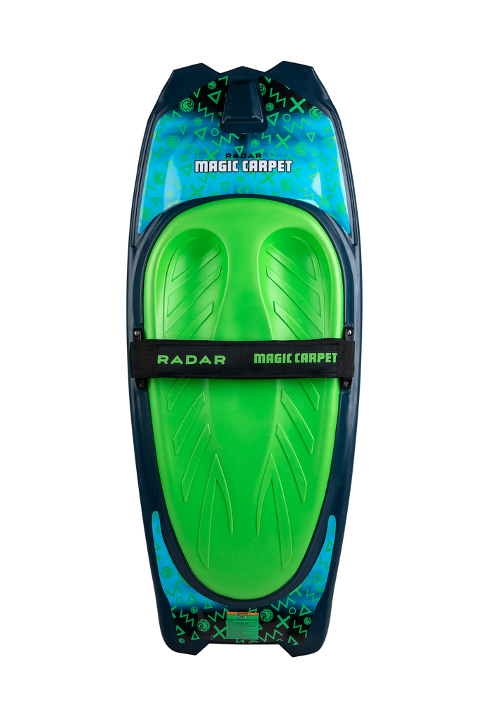 RADAR - Magic Carpet Kneeboard - Teal / Fluorescent Green
