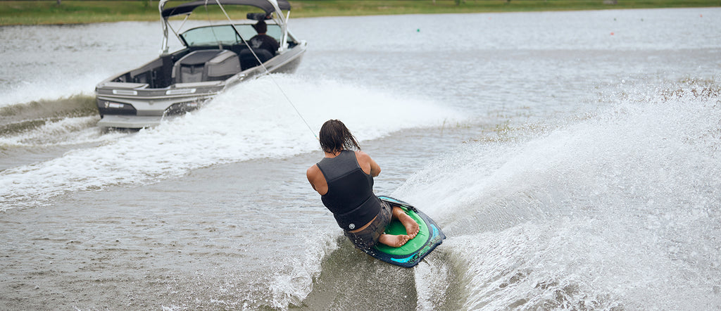 RADAR - Magic Carpet Kneeboard - Teal / Fluorescent Green