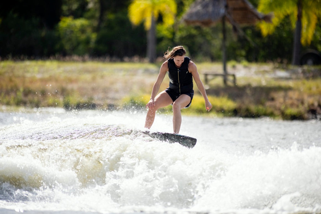RONIX 2023 - Women's Carbon Air Core 3 - Skimmer - Black / Mint / Coral