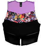 Ronix Daydream - Women's CGA Life Vest - Lavender / Floral (2025)