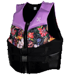 Ronix Daydream - Women's CGA Life Vest - Lavender / Floral (2025)